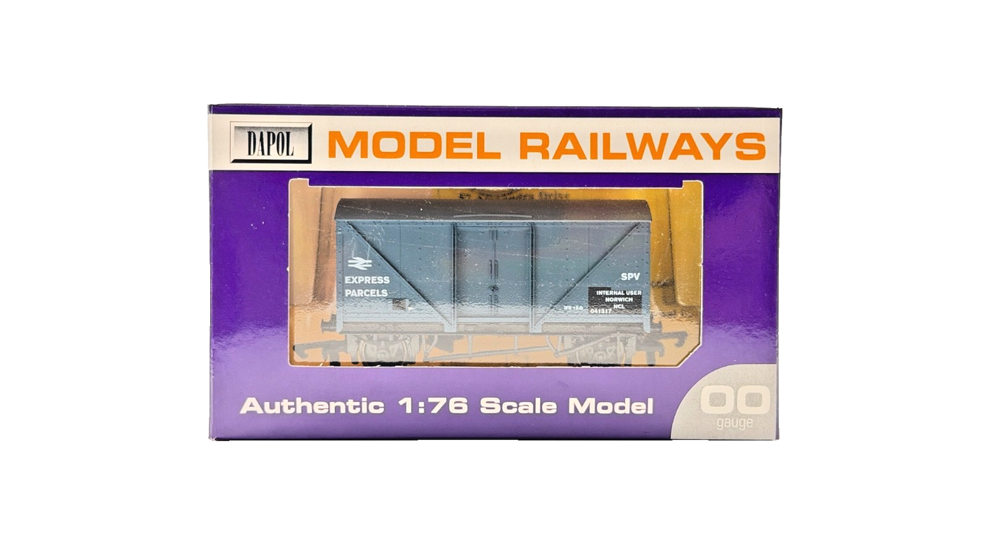DAPOL 00 GAUGE - BR BLUE EXPRESS PARCELS SPV VAN NORWICH (LIMITED EDITION)