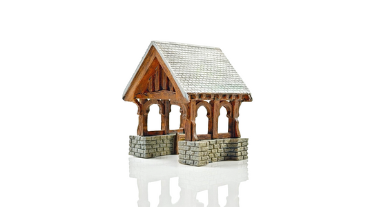 HORNBY SKALEDALE 00 GAUGE - R8554 - EARLY CHURCH LYTCH GATE - UNBOXED