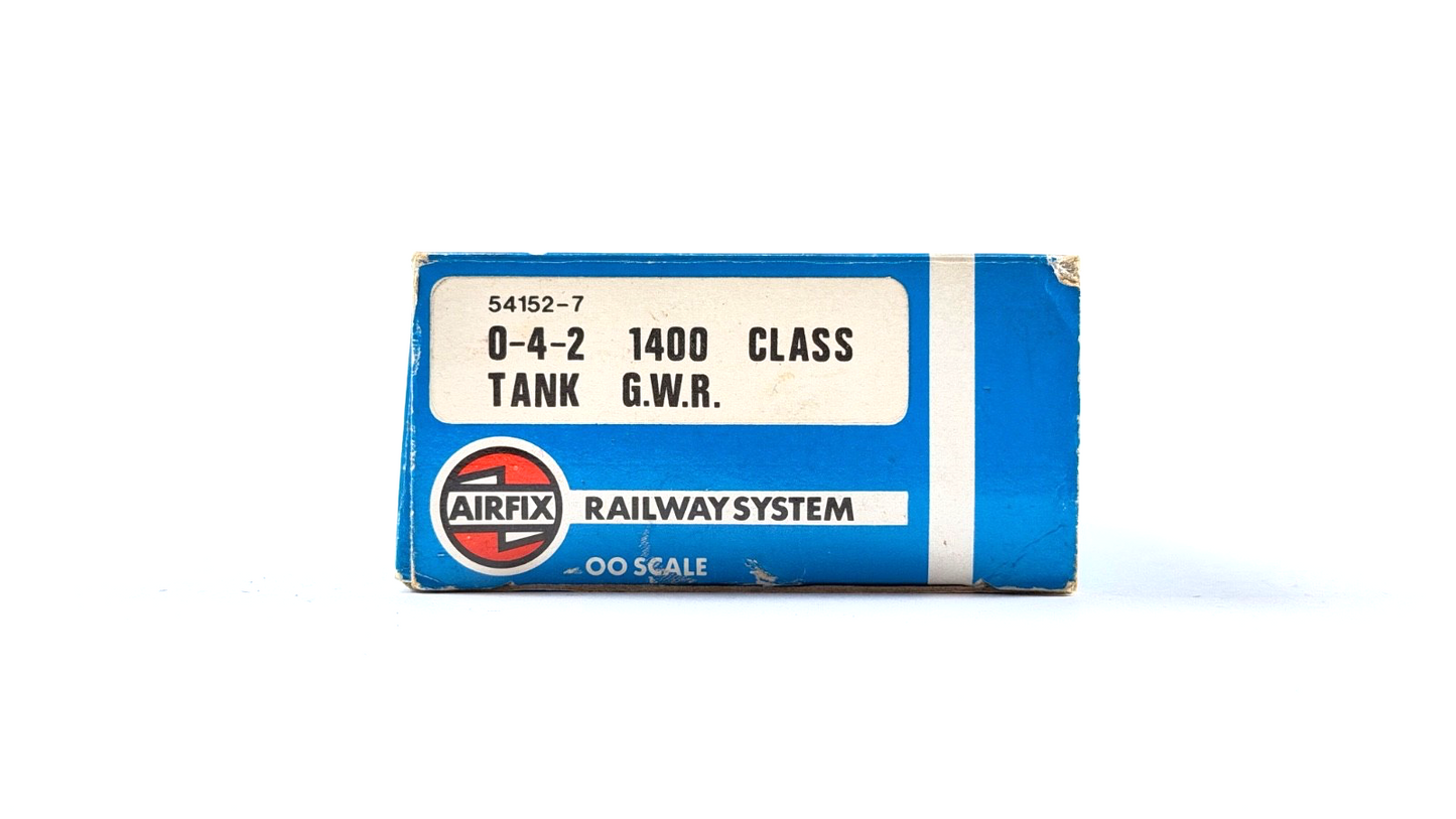 AIRFIX 00 GAUGE - 54152-7 - GWR GREEN 0-4-2 CLASS 14XX TANK 1466 BOXED 3