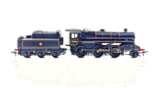 BACHMANN 00 GAUGE - 32-954A - BR STANDARD 4MT 76084 BR LINED BLACK EARLY EMBLEM