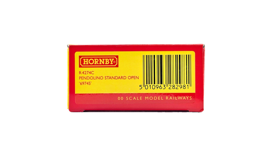 HORNBY 00 GAUGE - R4274C - VIRGIN TRAINS PENDOLINO STANDARD OPEN COACH 69745