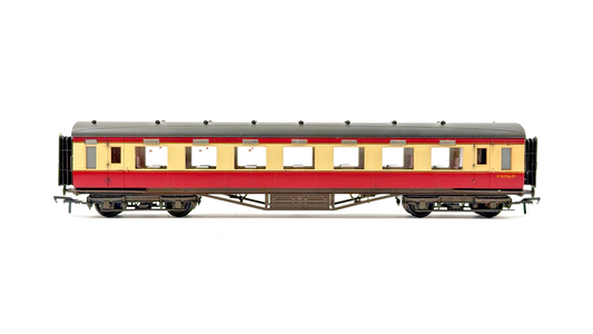 LARRY GODDARD 00 GAUGE BRASS KIT BUILT D.1807 BR CRIMSON CREAM COACH M8706M