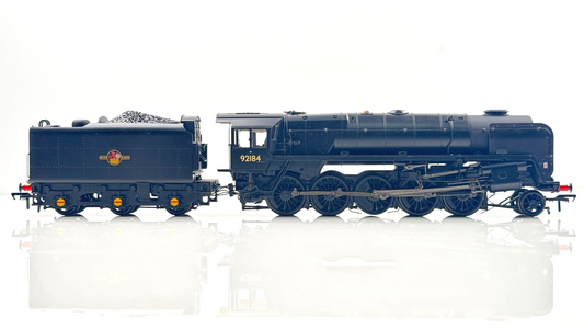 BACHMANN 00 GAUGE - 32-859B - BR STANDARD 9F CLASS 92184 BR BLACK LATE CREST