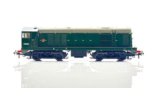 BACHMANN 00 GAUGE - 32-027NRM - CLASS 20 D8000 BR GREEN W/LADDER NRM GLOSS BOXED