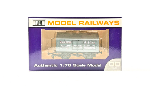 DAPOL 00 GAUGE - GEORGE BROWN LIME CEMENT CONTRACTORS KIDDERMINSTER - IMPERFECT