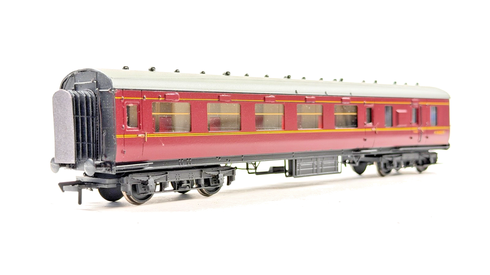 LARRY GODDARD 00 GAUGE BRASS KIT BUILT LM/BR MAROON DIAGRAM 1730 COACH M5400M