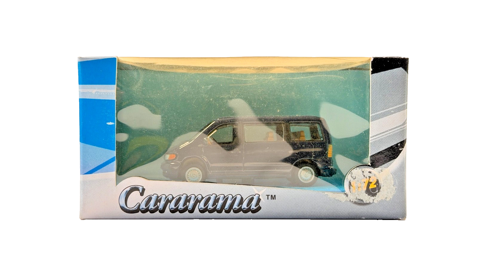 CARARAMA 1/72 SCALE - MERCEDES VITO MINIBUS DARK BLUE NAVY - BOXED