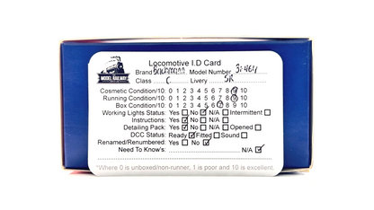 BACHMANN 00 GAUGE - 31-464 - C CLASS A593 SOUTHERN LINED BLACK LOCOMOTIVE BOXED