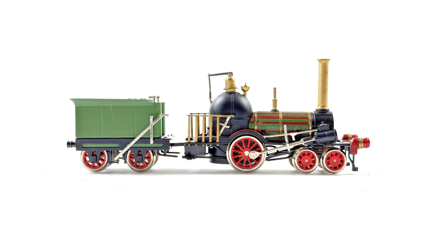 BACHMANN HO/00 GAUGE - THE PRUSSIA STEAM LOCOMOTIVE & TENDER BOXED