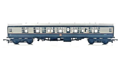 TRIANG 00 GAUGE - LIGHT & DARK BLUE ROYAL? PASSENGER COACH 15917 - UNBOXED