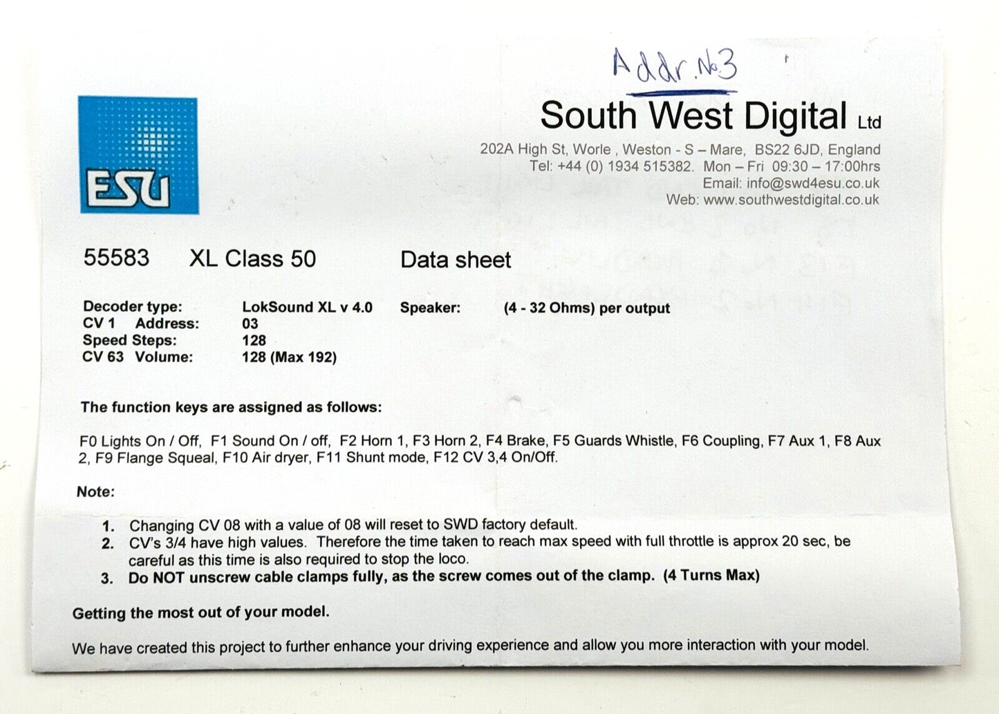 JUST LIKE THE REAL THING O GAUGE - CLASS 50 LARGE LOGO ARK ROYAL 50035 DCC SOUND