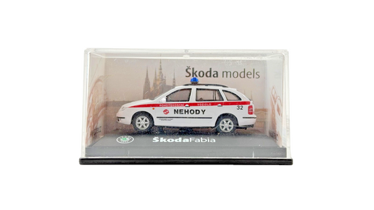 ABREX CARARAMA 1/72 SCALE - SKODA FABIA ACCIDENT & EMERGENCY RESPONSE - BOXED