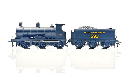 BACHMANN 00 GAUGE - 31-464 - C CLASS A593 SOUTHERN LINED BLACK LOCOMOTIVE BOXED