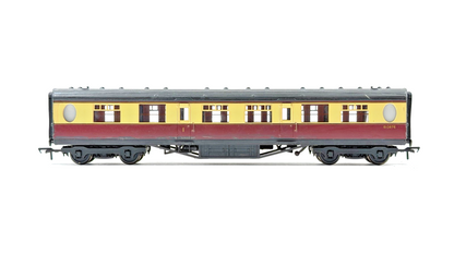 BACHMANN 00 GAUGE - RAKE OF 3 BR CRIMSON CREAM THOMPSON COACHES UNBOXED