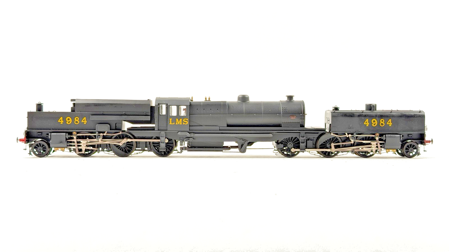 HELJAN HATTONS 00 GAUGE - 266214 - BEYER GARRATT LMS BLACK 4984 LIGHT WEATHERED