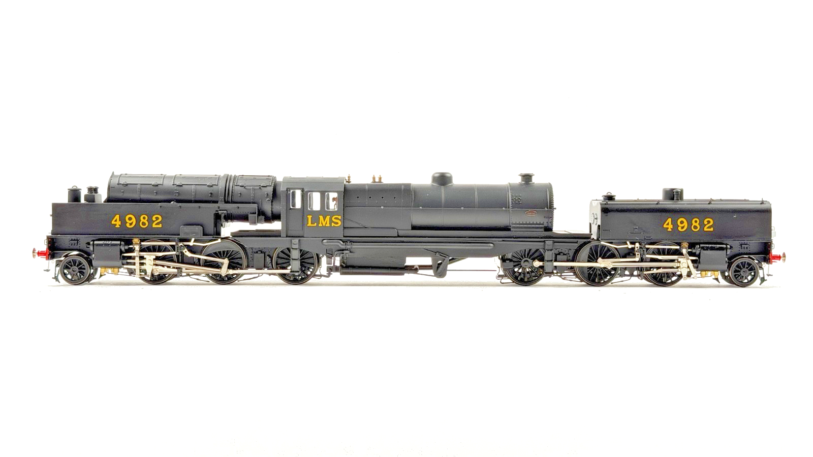 HELJAN HATTONS 00 GAUGE - 266215 - BEYER GARRATT LMS BLACK 4982 PRISTINE BOXED