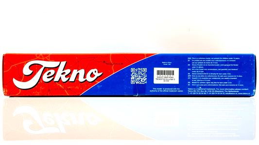 TEKNO 1/50 SCALE - 63366 - 3 AXLE CURTAINSIDE SEMI TRAILER PLAIN WHITE BOXED