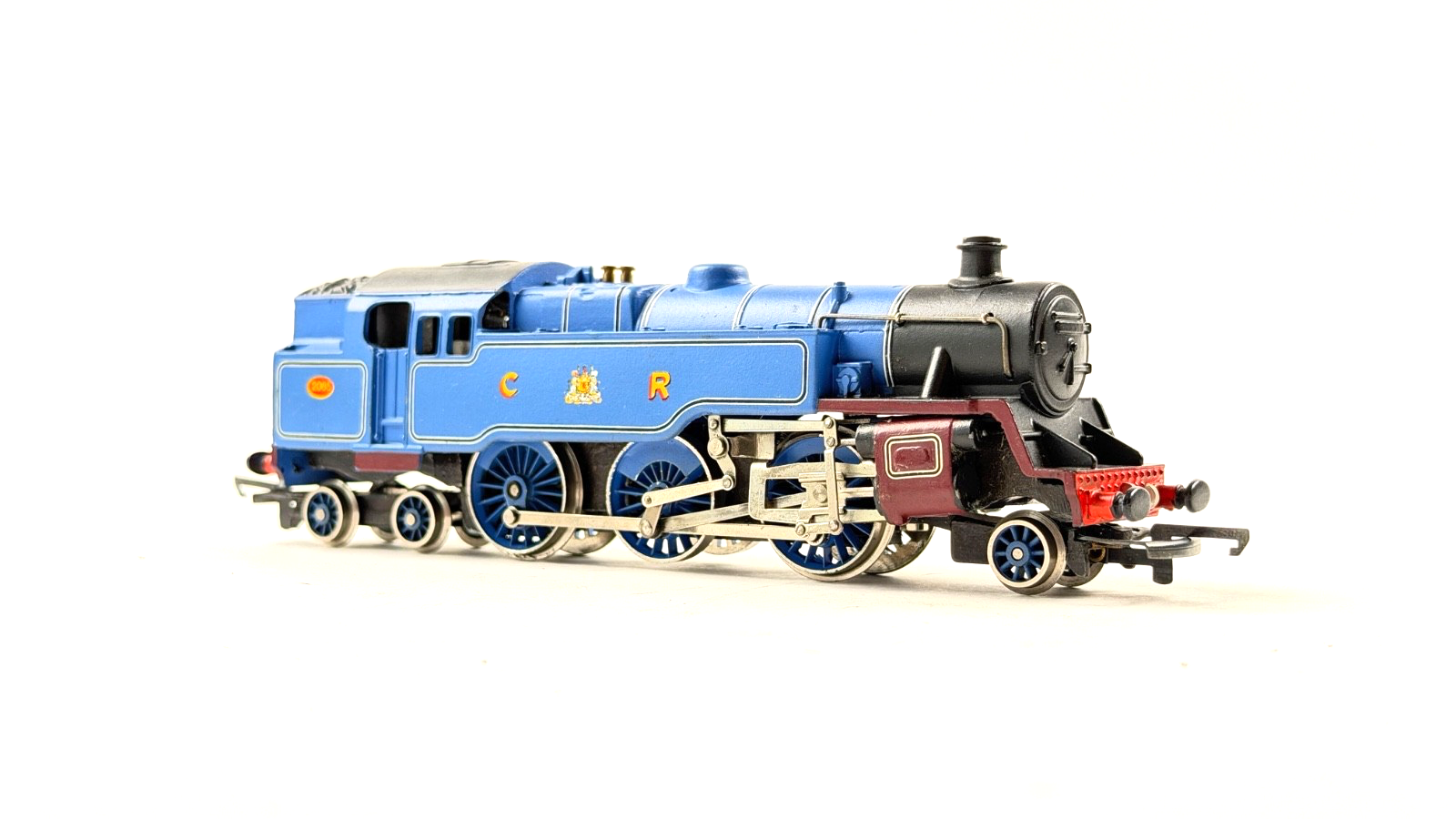 WRENN 00 GAUGE - W2246 - 2-6-4 TANK CALEDONIAN RAIL BLUE 2085 - NEEDS SERVICE