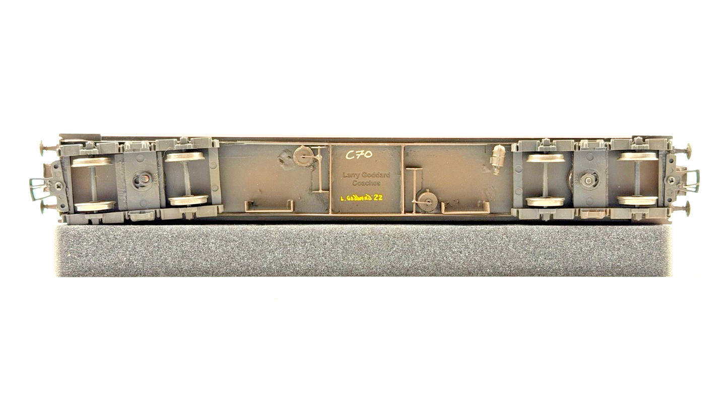 LARRY GODDARD 00 GAUGE BRASS KIT BUILT BR (W) MAROON DIAGRAM C70 COACH W4477W