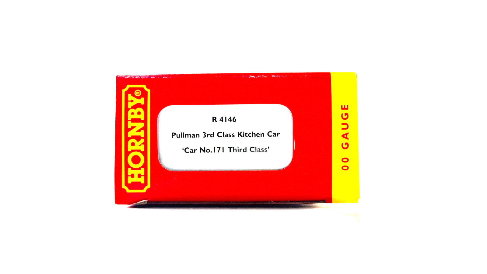 HORNBY 00 GAUGE - R4146 - PULLMAN 3RD CLASS KITCHEN CAR NO.171 THIRD CLASS BOXED