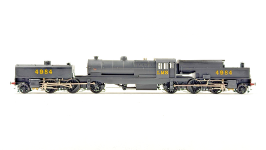HELJAN HATTONS 00 GAUGE - 266214 - BEYER GARRATT LMS BLACK 4984 LIGHT WEATHERED
