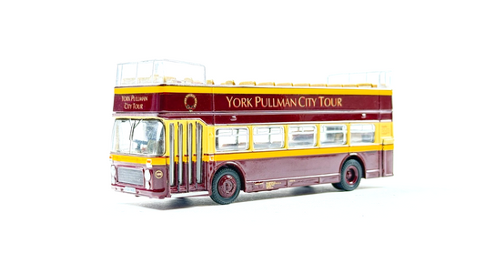 EFE 1/76 SCALE - 18611 - BRISTOL VR III OPEN TOP BUS YORK PULLMAN TOURS - BOXED