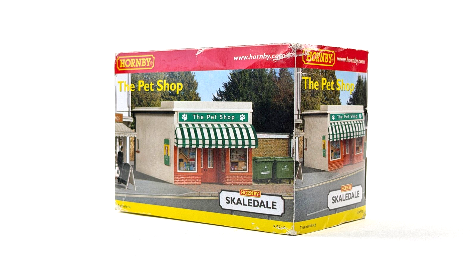 HORNBY 00 GAUGE SKALEDALE - R9710 - EX PET SHOP TURNED TAXI RANK (ILLUMINATED!)