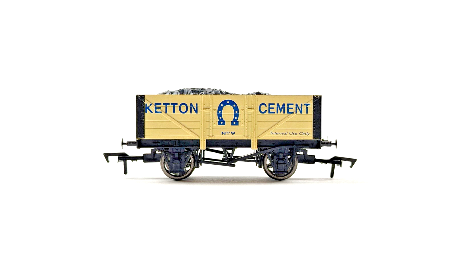 DAPOL 00 GAUGE - 5 PLANK OPEN WAGON KETTON CEMENT NO.9 - UNBOXED