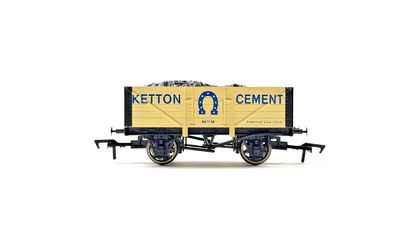 DAPOL 00 GAUGE - 5 PLANK OPEN WAGON KETTON CEMENT NO.9 - UNBOXED