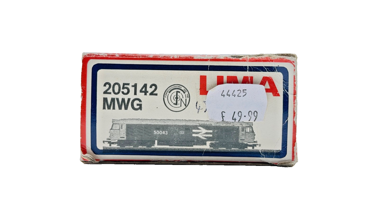 LIMA 00 GAUGE - CLASS 47 DIESEL 47628 GWR GREAT WESTERN SIR DANIEL GOOCH INC BOX