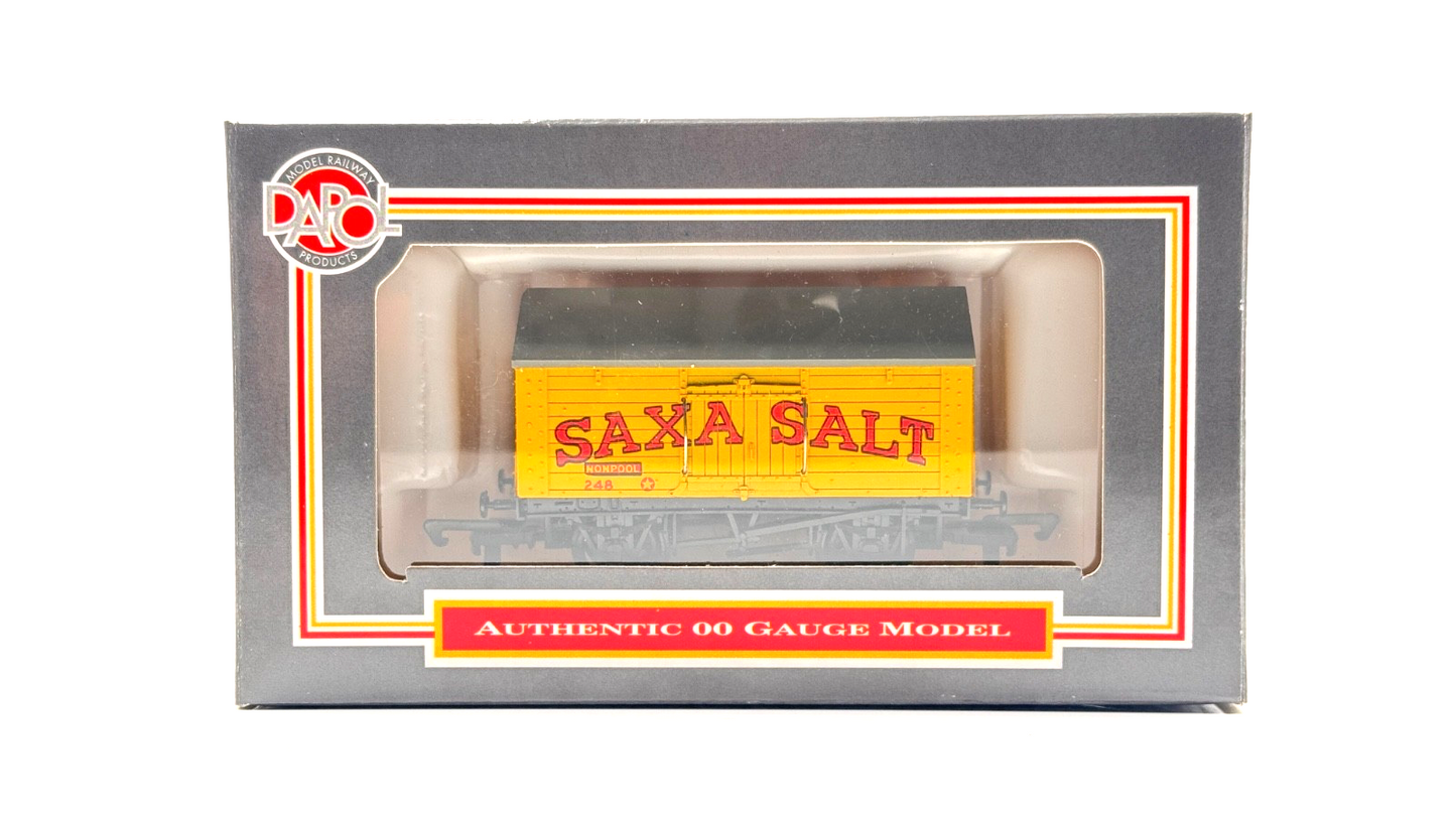 DAPOL 00 GAUGE - WR3-01 SALT VAN WAGON SAXA SALT NO.248 - BOXED