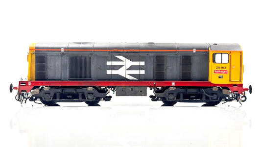 JLTRT O GAUGE - CLASS 20 DIESEL RAILFREIGHT 20163 DAVE STUDLEY IAN WILLETS - WOW