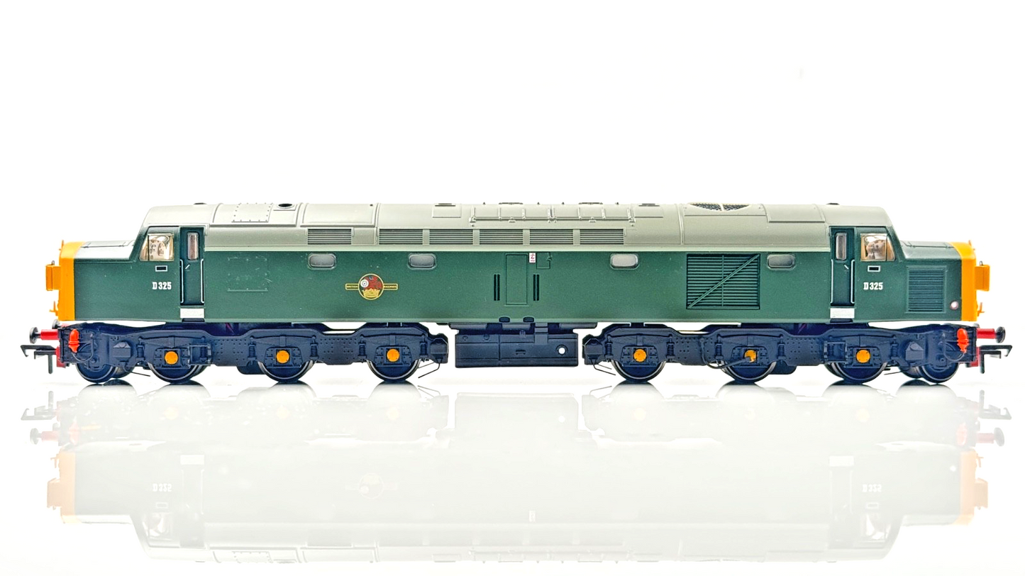 BACHMANN 00 GAUGE - 32-477 - CLASS 40 DIESEL D325 BR GREEN SPLIT HEAD CODE BOXED