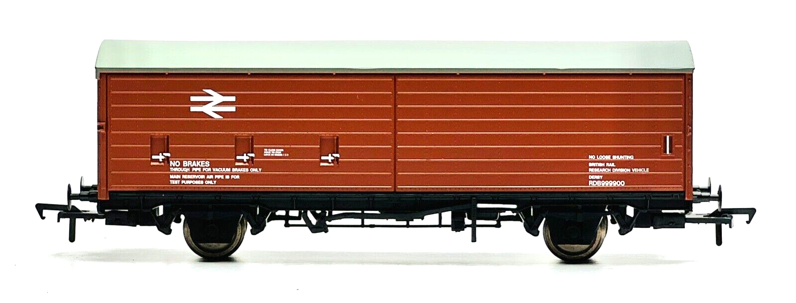 BACHMANN 00 GAUGE - 38-125Y - COV-AB TRIBOMETER TRAIN VAN BR BAUXITE (INVICTA)