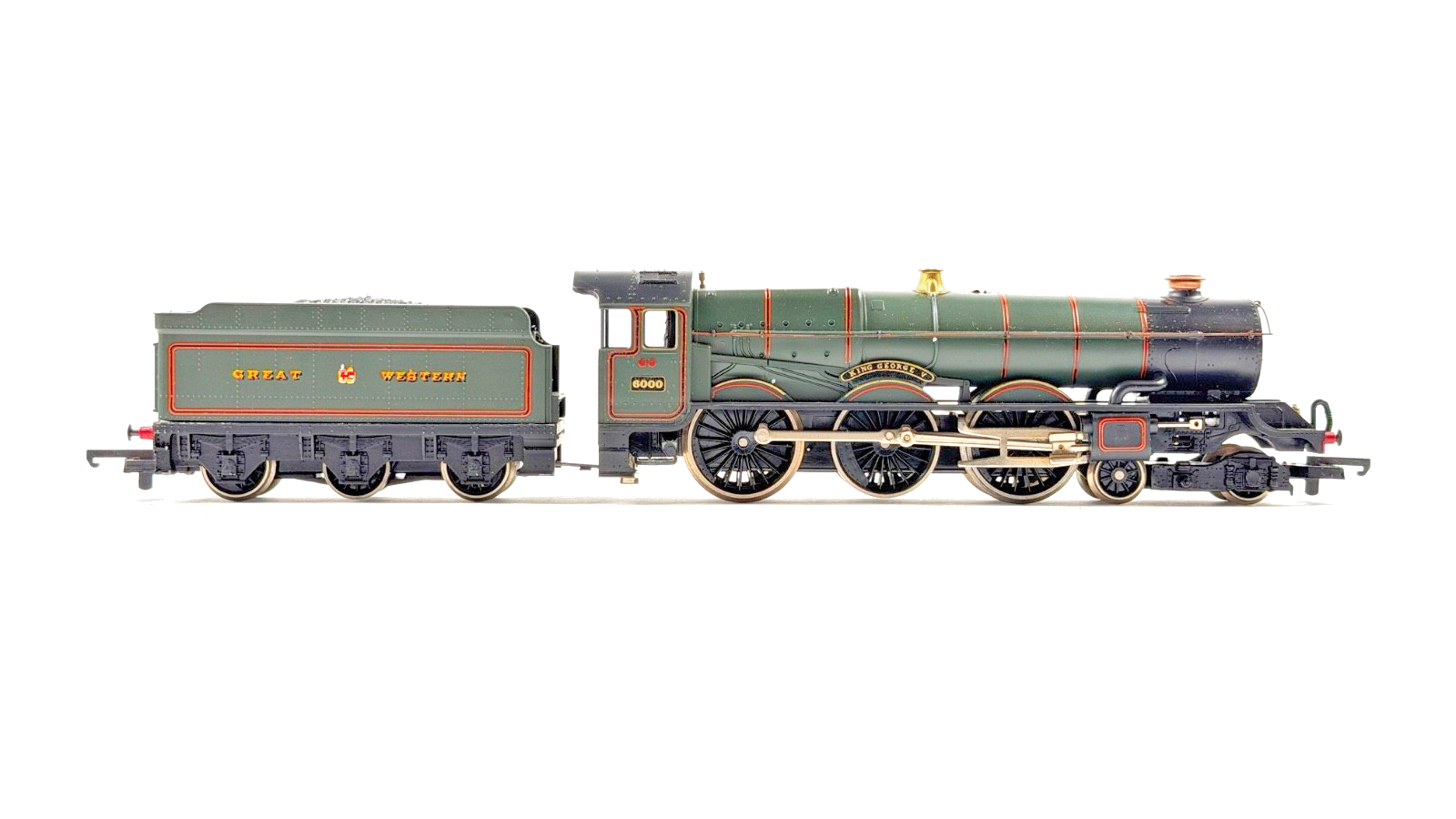 LIMA 00 GAUGE - 205103 - GREAT WESTERN GREEN 4-6-0 KING GEORGE V NO.6000 BOXED