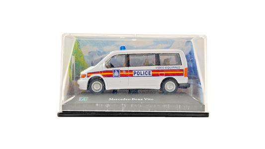 CARARAMA 1/72 SCALE - MERCEDES BENZ VITO MINIBUS POLICE - BOXED