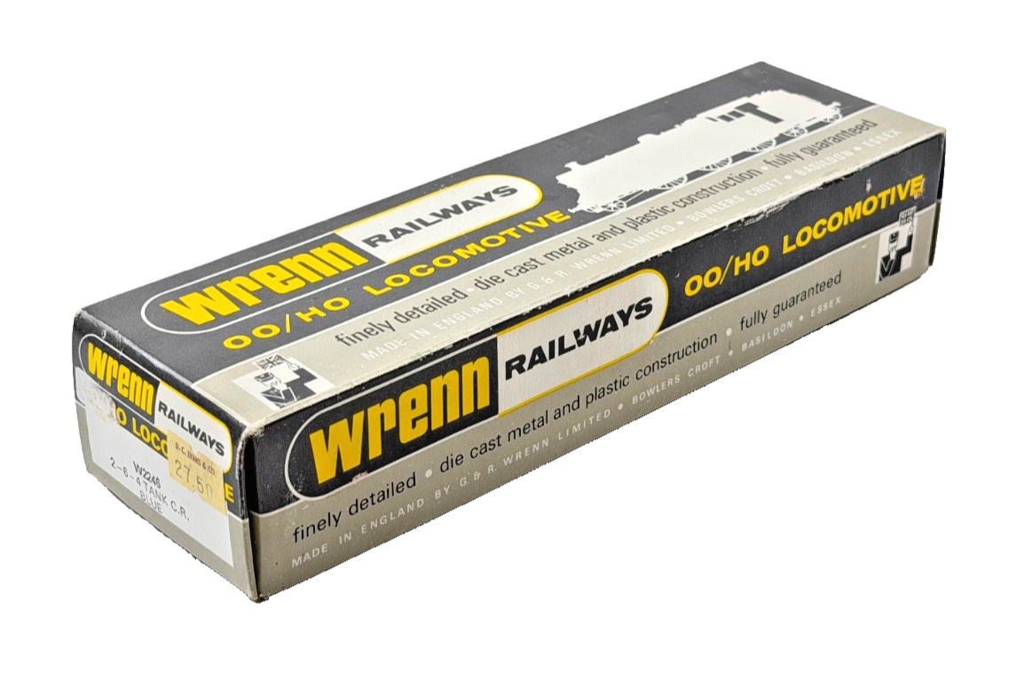 WRENN 00 GAUGE - W2246 - 2-6-4 TANK CALEDONIAN RAIL BLUE 2085 - NEEDS SERVICE