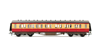 LARRY GODDARD 00 GAUGE BRASS KIT BUILT 57' EX LMS PERIOD CRIMSON/CR COACH M3503M