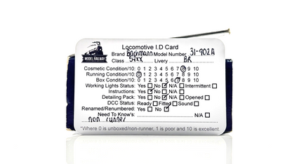 BACHMANN 00 GAUGE - 31-902A - 57XX 5775 BR PLAIN BLACK LATE CREST - SPARES