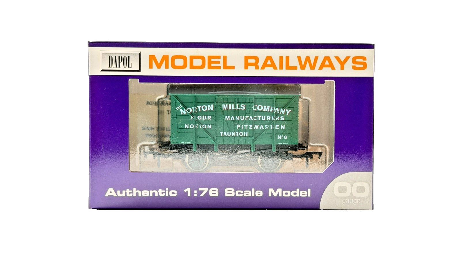 DAPOL 00 GAUGE - NORTON MILLS FLOUR MANUFACTURERS TAUNTON NO.6 (LIMITED EDITION)