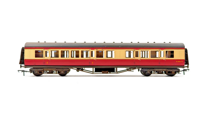 LARRY GODDARD 00 GAUGE BRASS KIT BUILT 57' EX LMS PERIOD CRIMSON/CR COACH M3503M