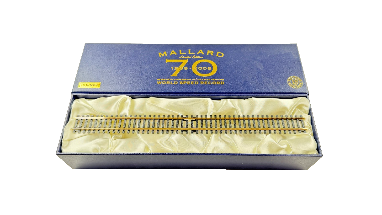 HORNBY 00 GAUGE - R2684 - LNER 4-6-2 CLASS A4 MALLARD GOLD PLATED LTD EDITION