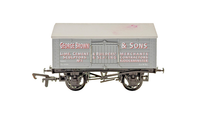 DAPOL 00 GAUGE - GEORGE BROWN LIME CEMENT CONTRACTORS KIDDERMINSTER - IMPERFECT