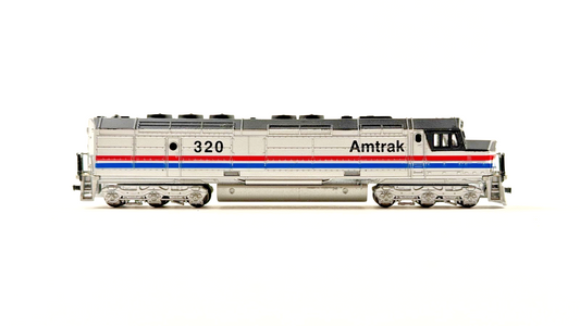 AMERICAN N GAUGE - AMTRAK *NON MOTORISED DUMMY* DIESEL LOCOMOTIVE 320 UNBOXED