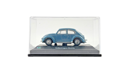CARARAMA 1/72 SCALE - VW VOLKSWAGEN BEETLE BLUE - BOXED