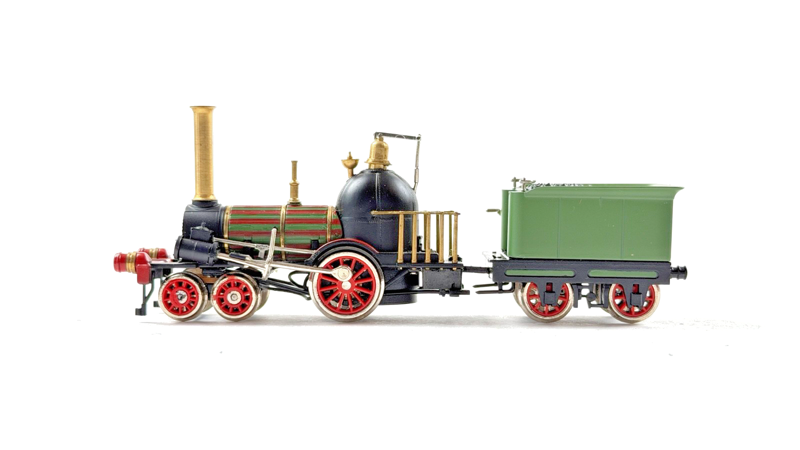 BACHMANN HO/00 GAUGE - THE PRUSSIA STEAM LOCOMOTIVE & TENDER BOXED