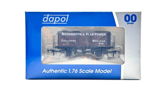 DAPOL 00 GAUGE - BROUGHTON & PLAS POWER COLLIERIES WREXHAM 879 (LIMITED EDITION)