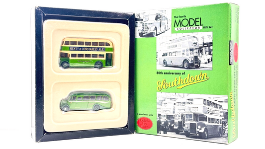 EFE 1/76 SCALE - 99910 - SOUTHDOWN 80TH ANNIVERSARY TWIN BUS SET - BOXED