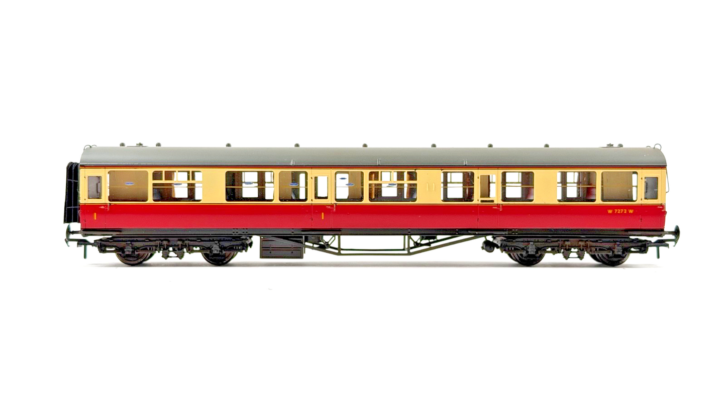 LARRY GODDARD 00 GAUGE BRASS KIT BUILT GWR COLLETT DIA.E162 CRIMSON COACH W7272W