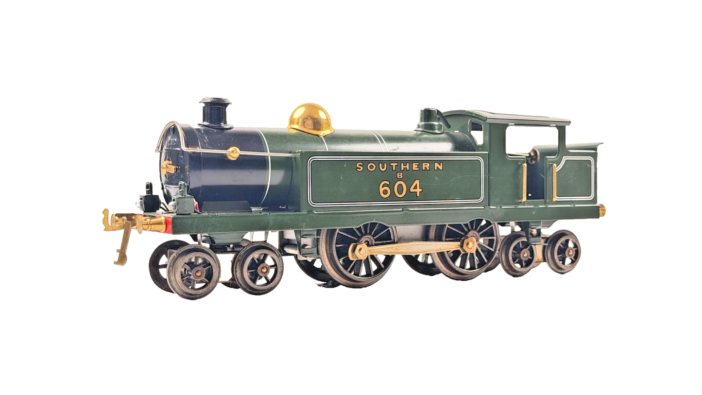 ACE TRAINS O GAUGE - ESG/1 SOUTHERN SR GREEN 4-4-4 ELECTRIC TANK ENGINE 604